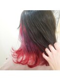 インナーカラー×オーロラカラー