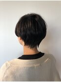 マッシュ風ショート/ショート/丸みショート/ショートスタイル