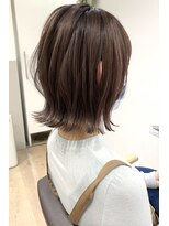 オウル(Owll) ☆Owll☆大人かわいい切りっぱなし外ハネレイヤーボブ