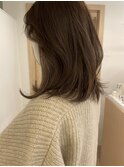 ミルクティーグレージュショートウルフレイヤーカットクラゲヘア