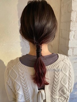 ベルビアンカ(Belle BIANCA) Belle BIANCA ローポニーテール/グラデーションカラー by Orie