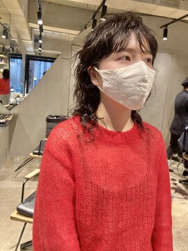 ビビト(bibito) bibitoグランジヘアー　ウルフカット　ウェーブパーマ　パンク