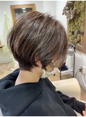 大人ショートボブ