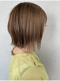 外ハネボブ(*^^*)