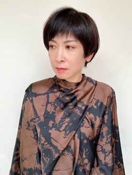 トップヘアー スパアンドリラクゼーション 安城(spa&relaxation) 朝が楽ちん大人ショート