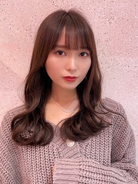 ルームバイシー 新宿(Loom. by Sea) くびれヘア/ショコラベージュ/ベビーバング/ワンホンヘア