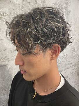 エムスラッシュ 本牧(M.SLASH) 本牧/メンズカット/スパイラルパーマ/ハイライト/刈り上げ