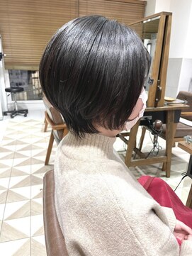 バブ バイネオリーブ(Bab by neolive) 春はバッサリショート♪ショコラベージュ