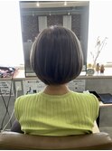 小顔補正立体カット