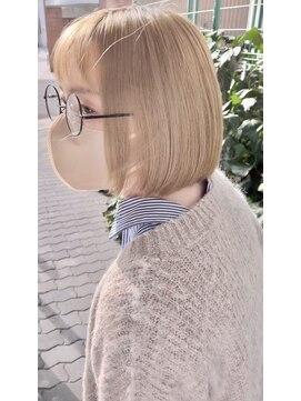 サモン(Samon) ブリーチ毛×美髪ストレート