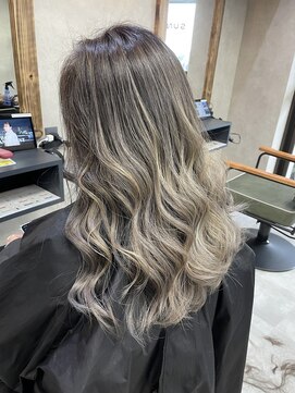 サニー 渋谷(SUNNY) グレーベージュショコラアッシュアッシュミルクティー