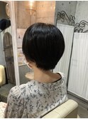 襟元すっきり涼感大人ショート☆