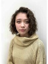 ラブ ロック Love' Lock&nbsp;ボブヘアのスパイラルパーマ・外国人風・アッシュブラウン