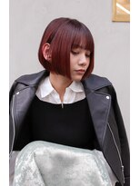 イーエン ヘアーデザイン(iiEn hair design)&nbsp;ミニボブ×インナーカラー