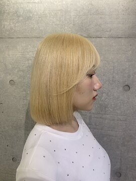 ザ ドット(THE DOT) ケアブリーチ2回　抜きっぱなしブリーチ　ブリーチのみ