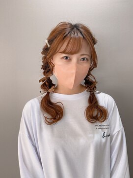 ココル(cocolu) ツインテール編みおろし