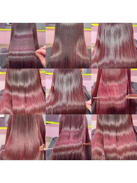 キジ(KIJI) 超高濃度水素トリートメント×艶髪カラー×レッドカラー特集