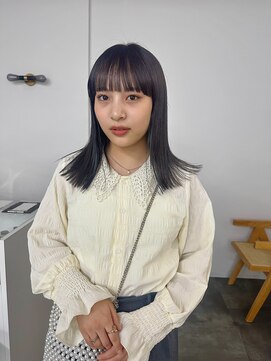 ディッシィ 立川(D'ICI) ぱつんとワイドバング