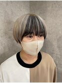 フェイスフレーミング/ホワイトベージュ/デザインカラー