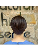 ナチュラルハイセンス 本店(natural high sense)&nbsp;シェルカラー×スッキリショート　似合わせカット/町屋駅