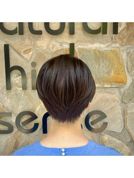 ナチュラルハイセンス 本店(natural high sense) シェルカラー×スッキリショート　似合わせカット/町屋駅