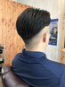 カット＋シャンプー＋極上シェービング＋眉毛スタイリング