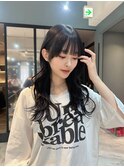 西梅田堂島 韓国風レイヤーカット