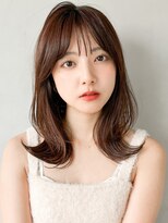 キリ 表参道(kyli)&nbsp;うる艶髪モテ髪艶感前髪こなれヘア大人可愛いこなれミディ