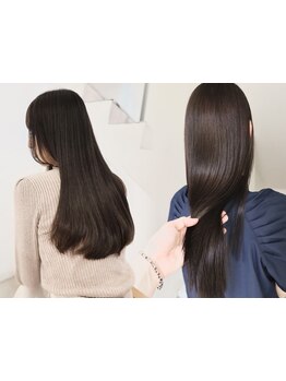 ZEST一押し!《酸性ストレート》で最小限のダメージでストレートが叶う♪ブリーチ毛にも◎