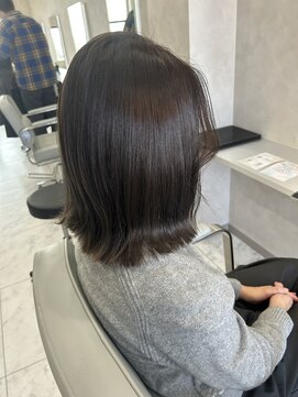 キング(K!ng) 縮毛矯正髪質改善ハイライトレイヤーカット楠葉美容室エクステ