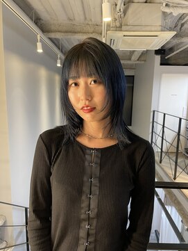 ヌープヘアーアイス(NUUP.hair ici) 透明感抜群♪ダブルカラーブリーチハイトーン卒業カラー