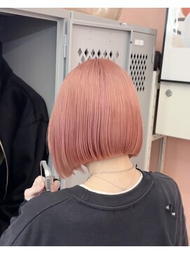 プネル(punel) コーラルピンク/ケアブリーチ /原宿