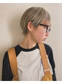 ショート/ショートヘア/ショートカット/丸みショート/銀座