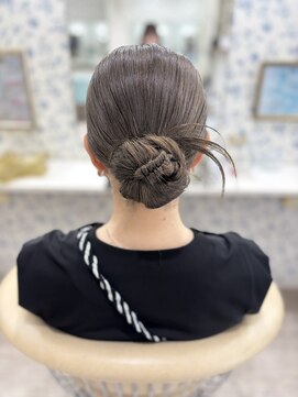 サクララ(Sakura la) タイトカチモリヘア/参列ヘア/ヘアセット/アップヘア/ロング