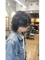 アロー 船橋店(AROH)&nbsp;サーフカール/スパイキーショート/ブルーブラック/船橋