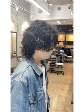 アロー 船橋店(AROH) サーフカール/スパイキーショート/ブルーブラック/船橋