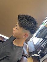 ヘアーサファリ(Hair Safari)&nbsp;フェードショートスタイル