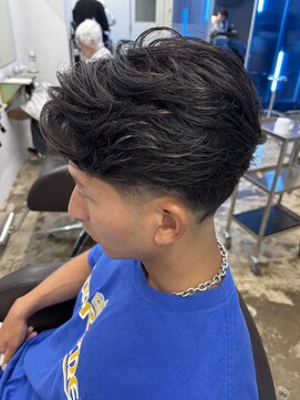 アンサー 千葉中央(UNSER prod by THE DAY) センターパート・テーパーフェード