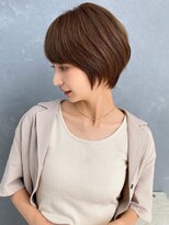 ブルー 盛岡店(BLUE) 黒髪/ボブルフ/ネビージュ/韓国/ワンレン/盛岡/髪質改善/前髪