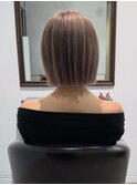 切りっぱなしボブ×ナチュラルシャドウルーツ