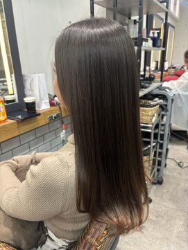 髪質改善ストレート