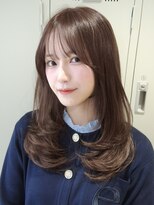 ジアン バイ ミルボン 西宮ガーデンズプラス(GIEN by milbon)&nbsp;ブラウンベージュ×レイヤー透明感カラー