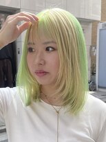 ミーム 原宿 表参道(meme) !ダブルカラーハイトーンケアブリーチデザインカラー#原宿