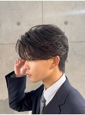 熊本メンズカット MEN'S HAIR フェザーショート