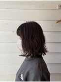 コテ巻風パーマ