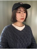 藤沢/レイヤーボブ/顔まわりカット/くびれボブ/シースルーバング