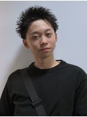 姫路/無造作ラフショート/クセ毛風スパイキーパーマ【Ko-dai】