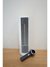 ［夏の暑さ対策もバッチリ 快適なサロンタイムを］
