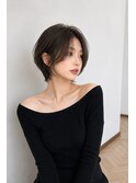 ハンサムショート小顔ショートくびれショート前下がりショート