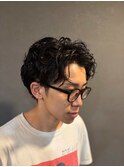 マッシュ/ウルフ/ツーブロック/ニュアンスパーマ/20代/30代